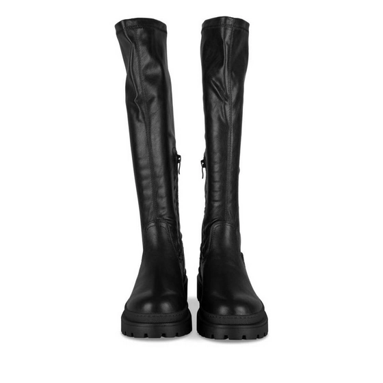 Thigh-High Boots BLACK MERRY SCOTT