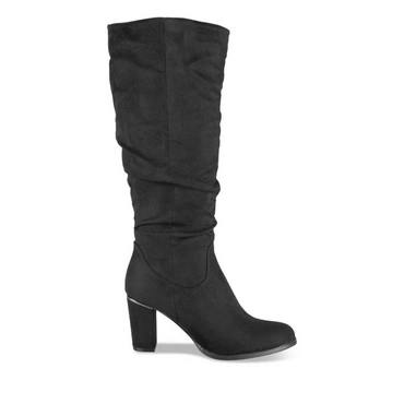 Bottes plissees pour Femme pas cheres Chaussea