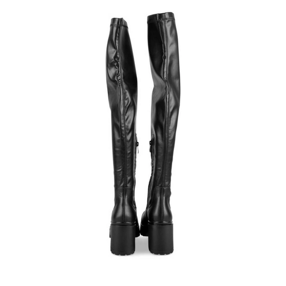 Thigh-High Boots BLACK MERRY SCOTT