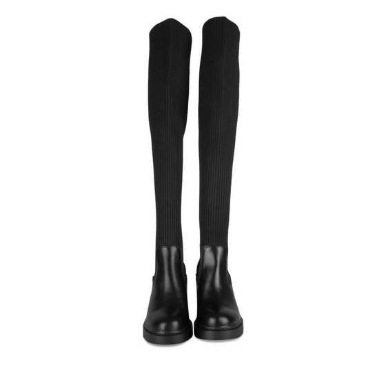 Thigh-High Boots BLACK MERRY SCOTT