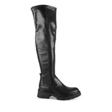 Thigh-High Boots BLACK MERRY SCOTT