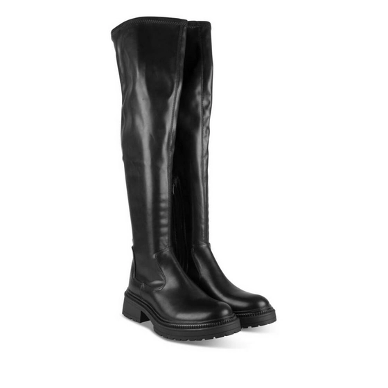 Thigh-High Boots BLACK MERRY SCOTT