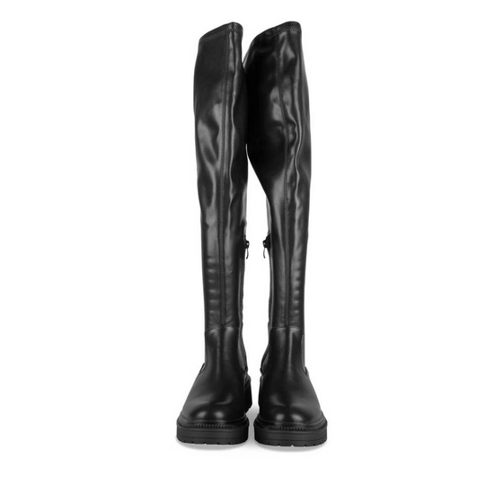 Thigh-High Boots BLACK MERRY SCOTT