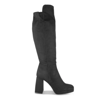 Thigh-High Boots BLACK MERRY SCOTT