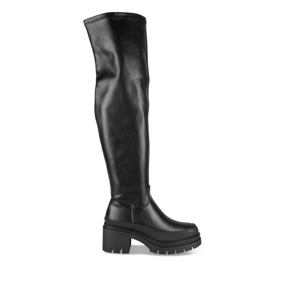 Thigh-High Boots BLACK MERRY SCOTT