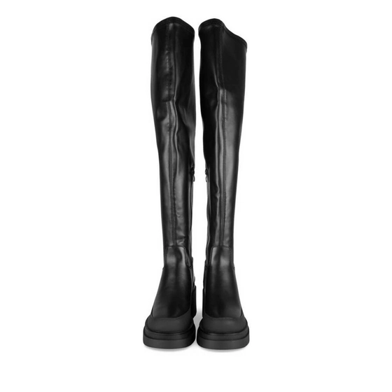 Thigh-High Boots BLACK MERRY SCOTT