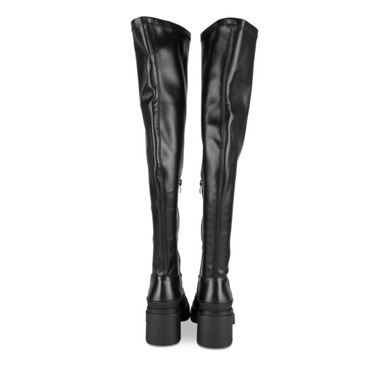 Thigh-High Boots BLACK MERRY SCOTT