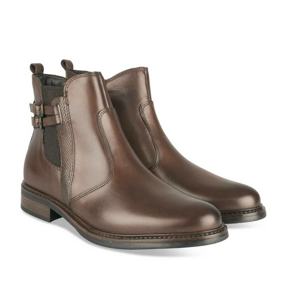 Ankle boots BROWN MEGIS ELEGANT