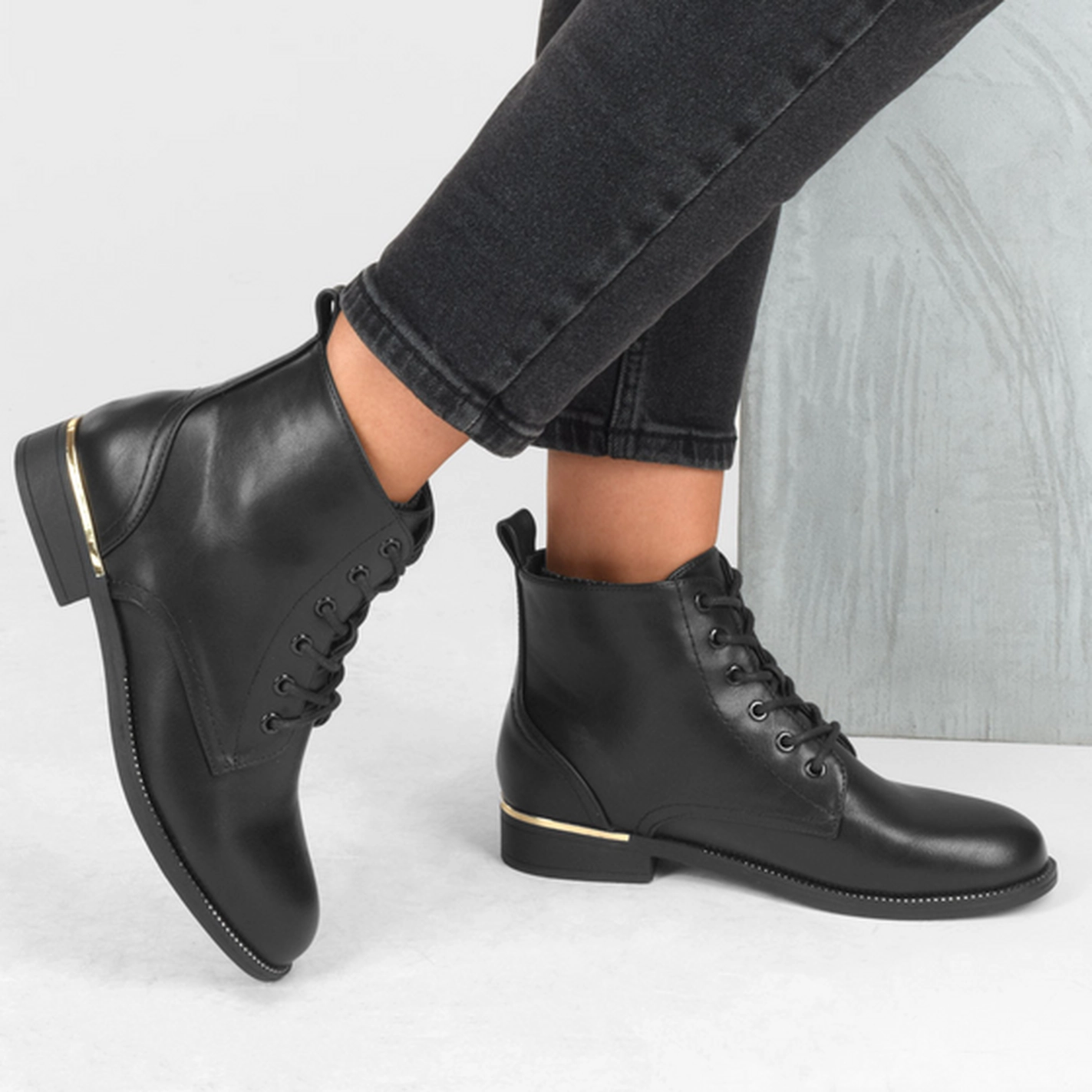 Ankle boots BLACK PHILOV