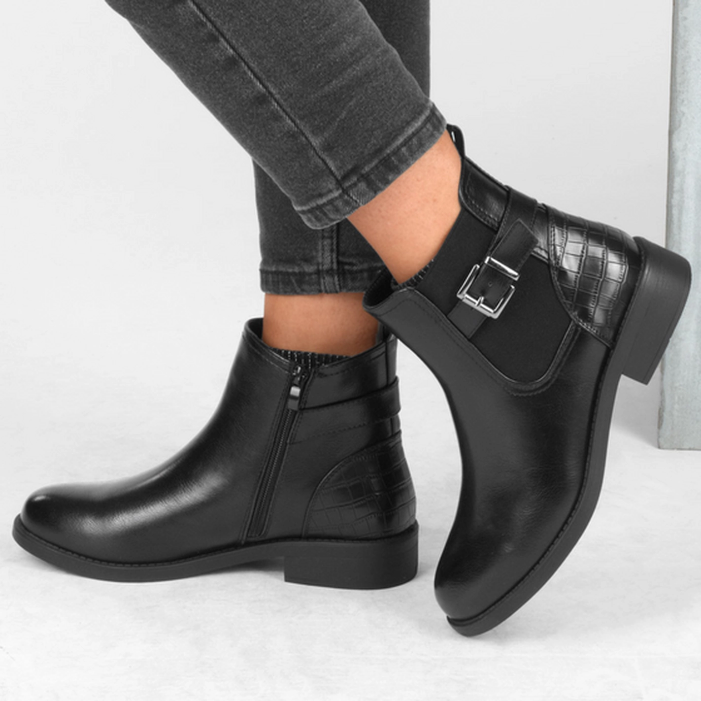 Ankle boots BLACK PHILOV