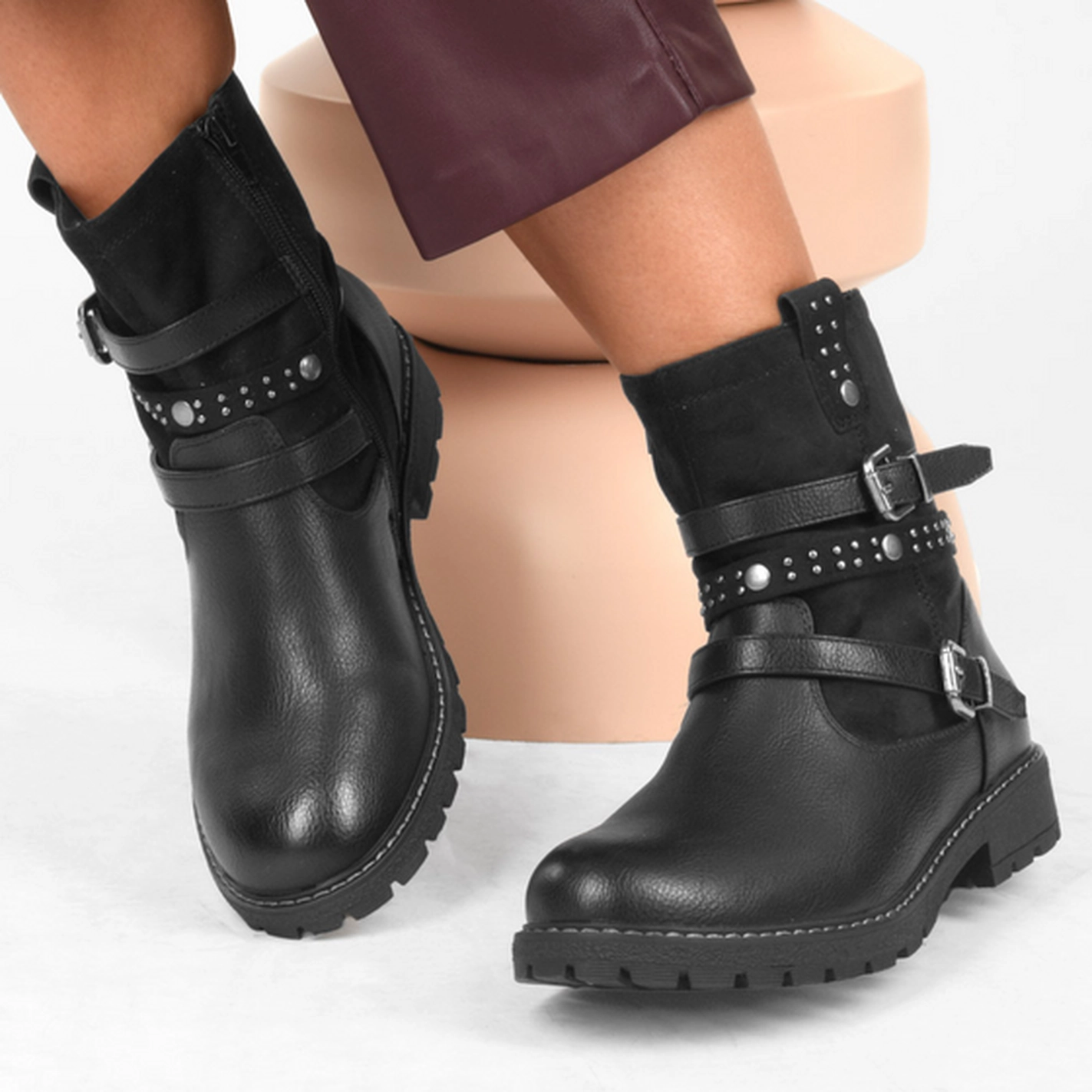 Ankle boots BLACK PHILOV