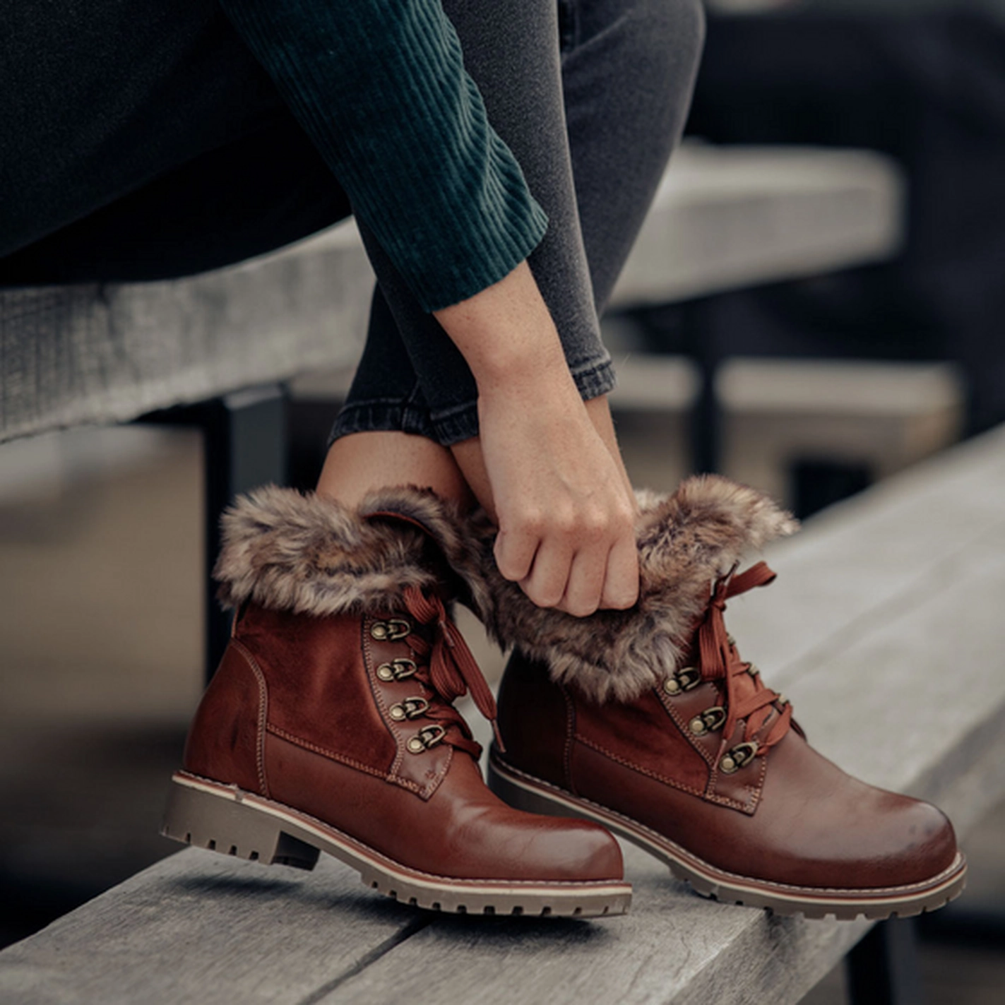 Ankle boots COGNAC PHILOV