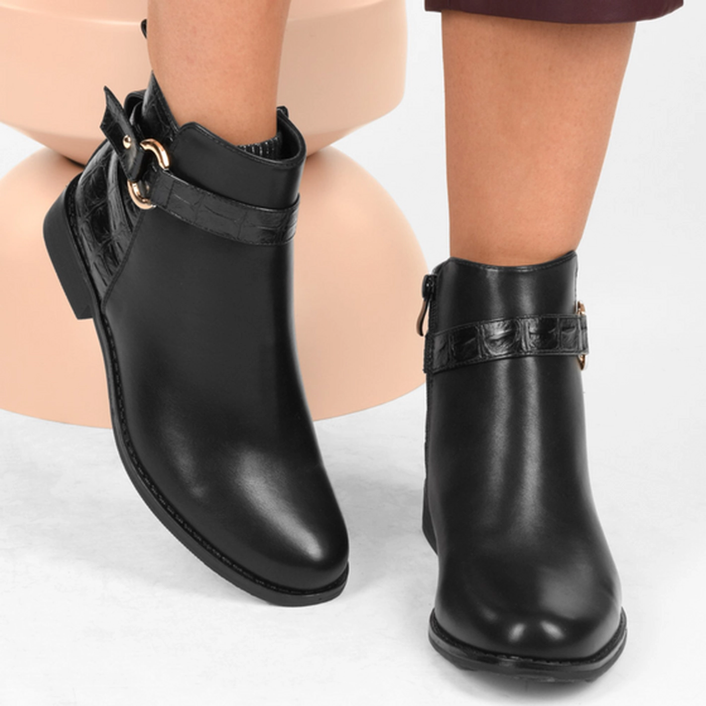 Ankle boots BLACK PHILOV