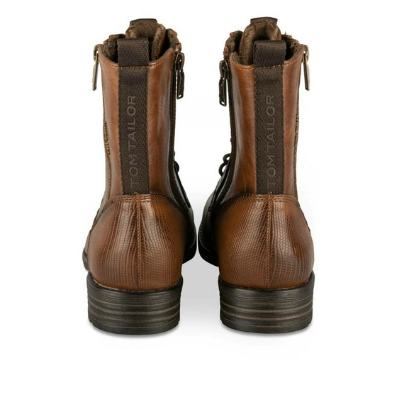 Bottines COGNAC TOM TAILOR