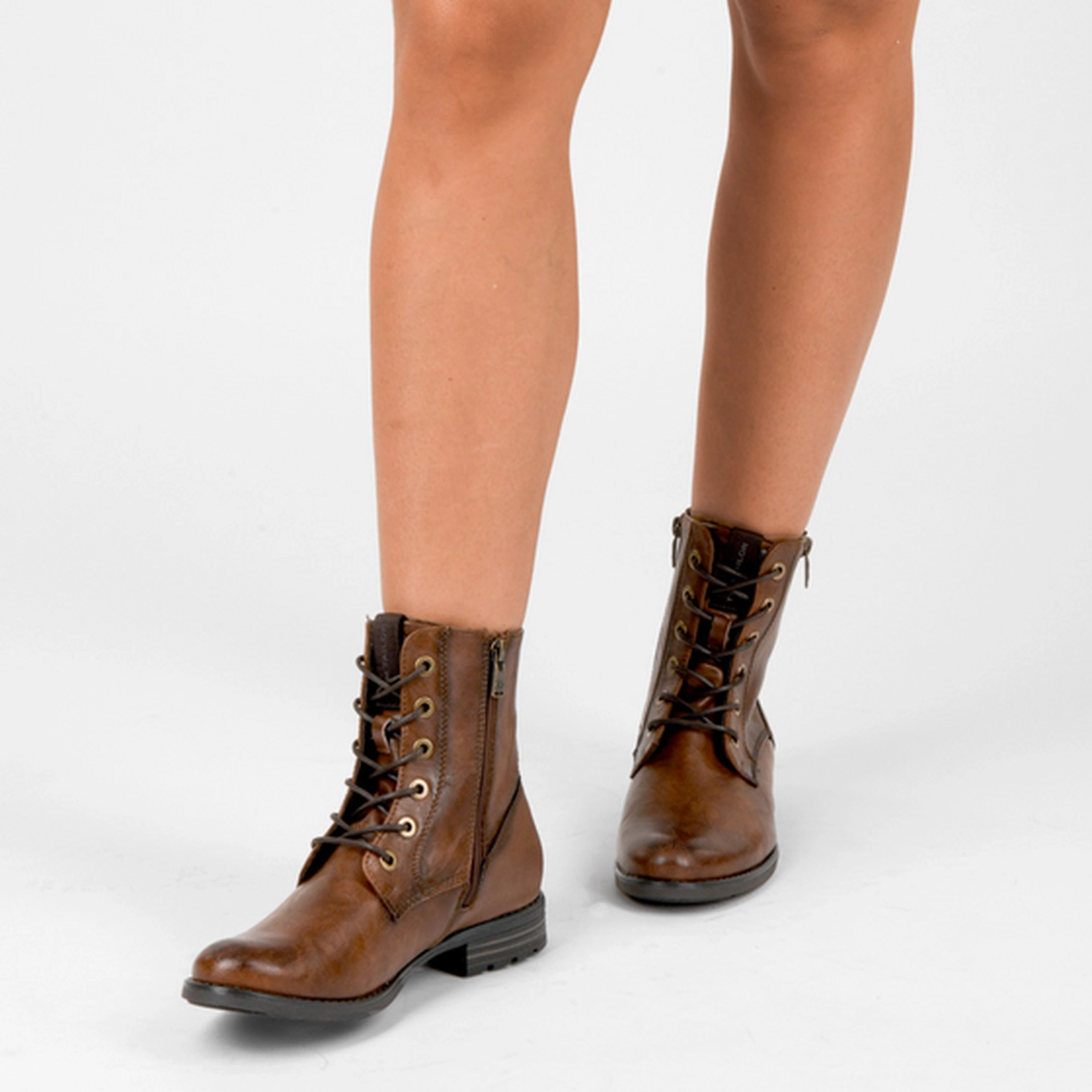 Ankle boots COGNAC TOM TAILOR