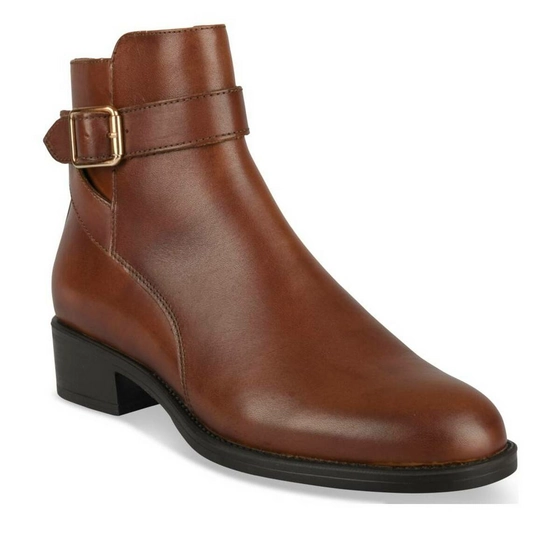 Ankle boots COGNAC SAN MARINA