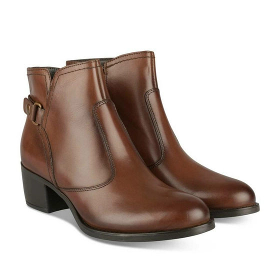 Ankle boots BROWN MEGIS ELEGANT