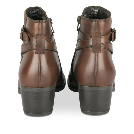 Bottines MARRON MEGIS ELEGANT