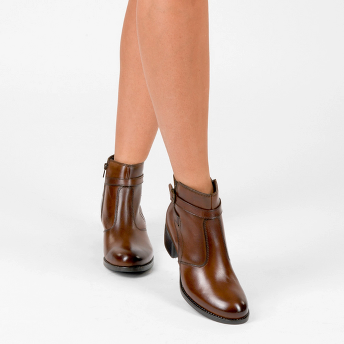 Bottines MARRON MEGIS ELEGANT