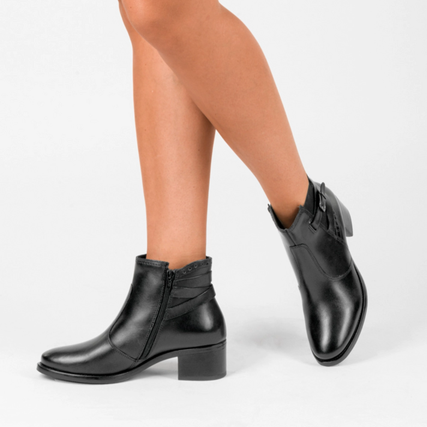 Ankle boots BLACK MEGIS ELEGANT