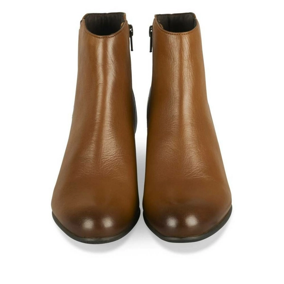 Bottines COGNAC MEGIS ELEGANT