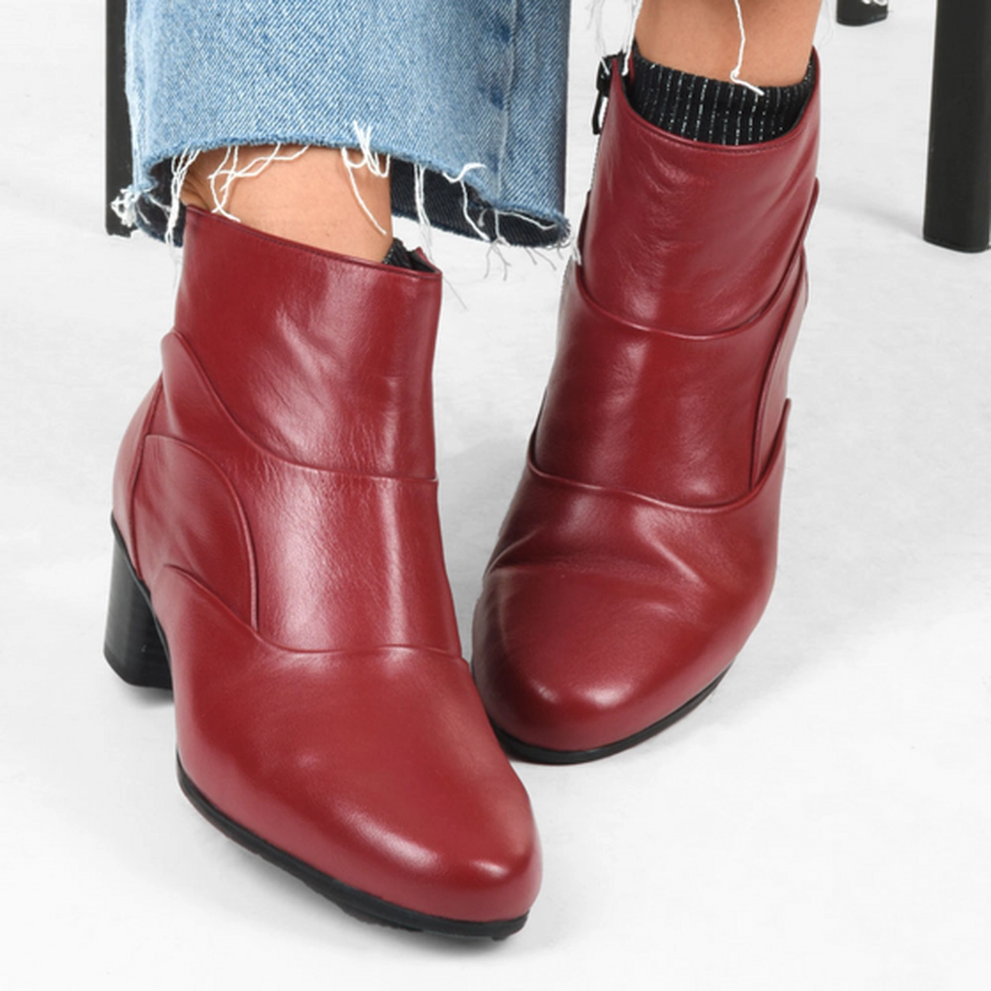 Bottines ROUGE MEGIS ELEGANT