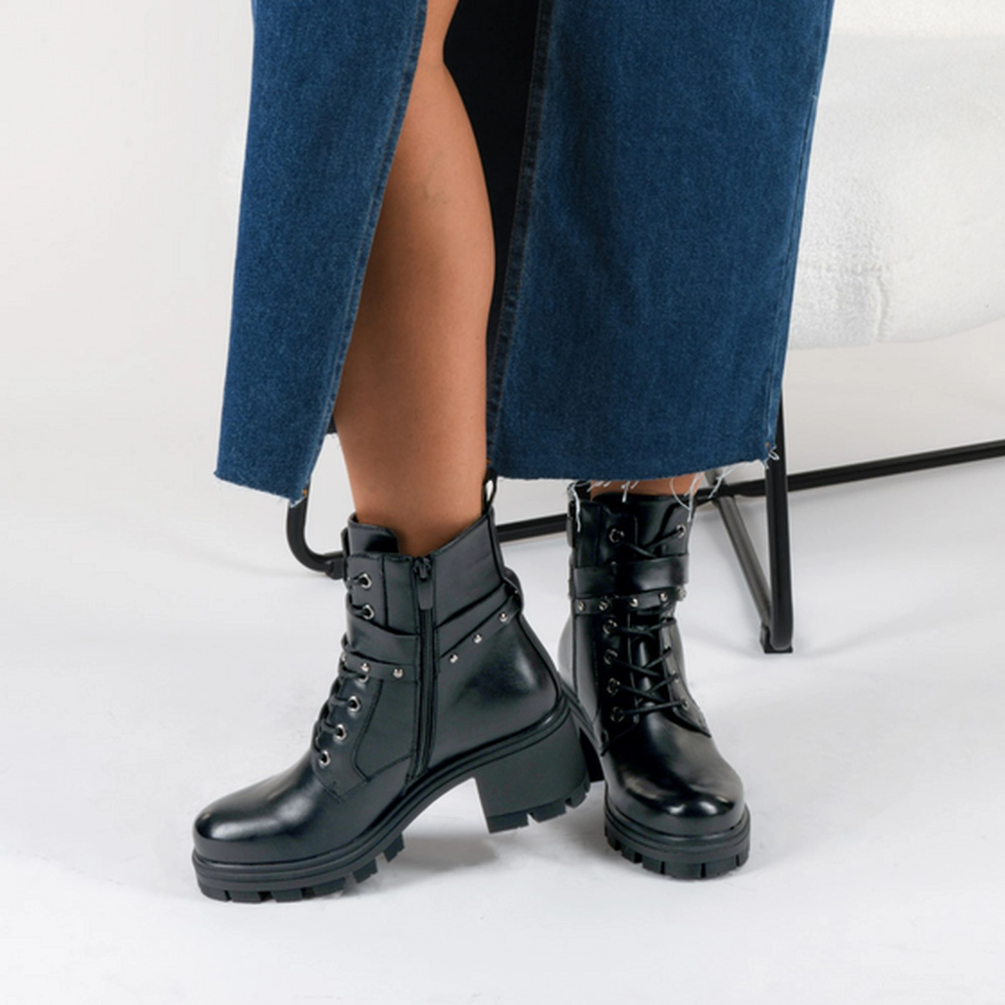 Ankle boots BLACK MERRY SCOTT