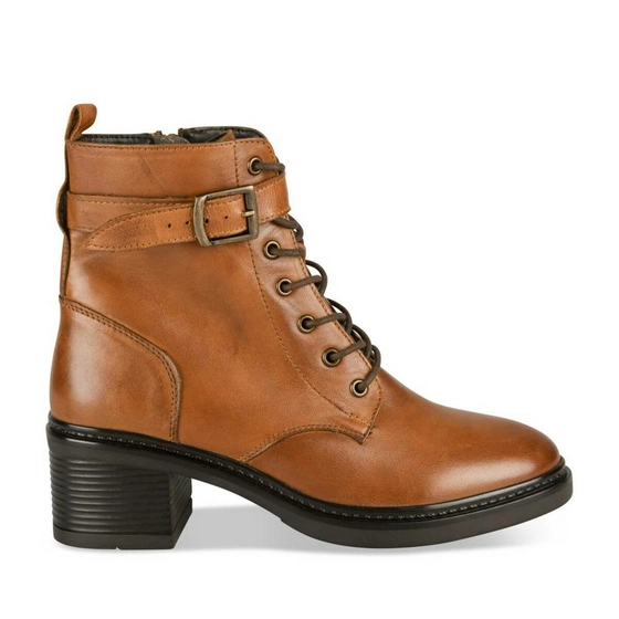 Ankle boots COGNAC MEGIS ELEGANT