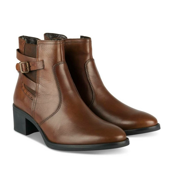 Bottines MARRON MEGIS ELEGANT