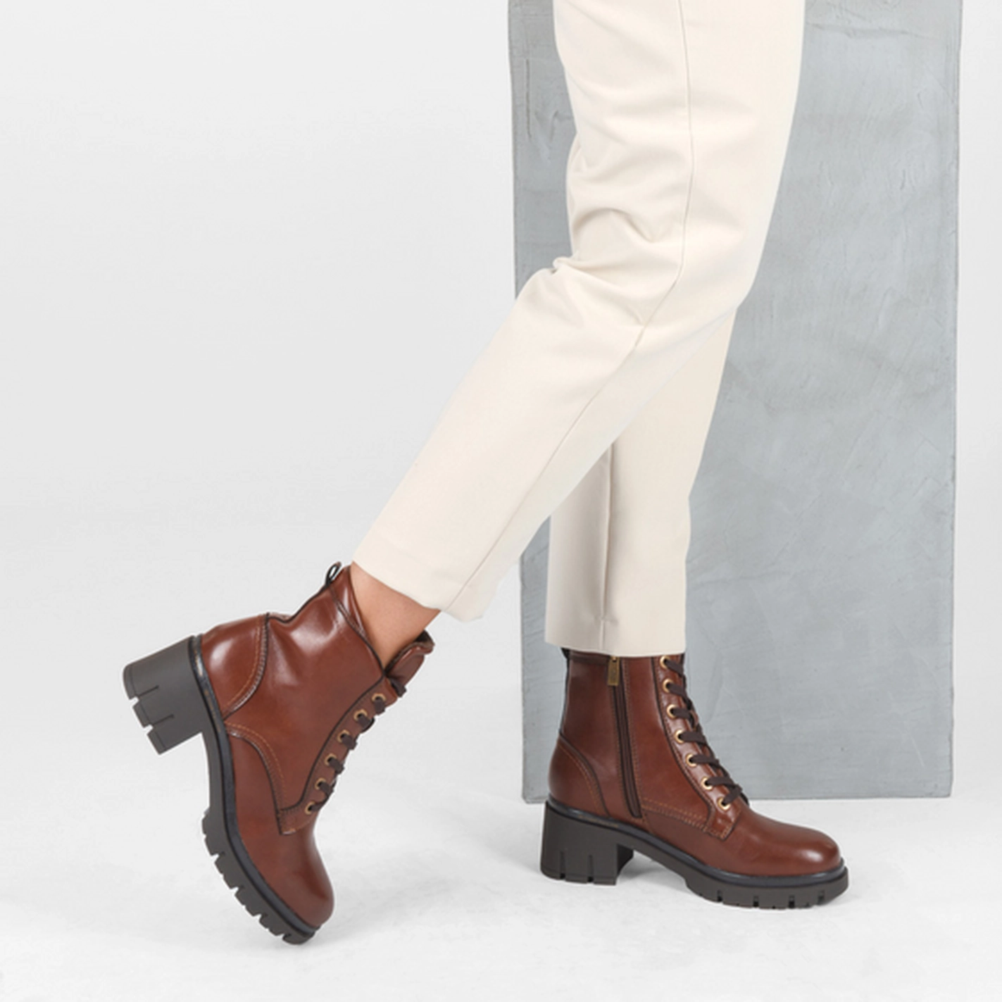 Bottines MARRON TOM TAILOR