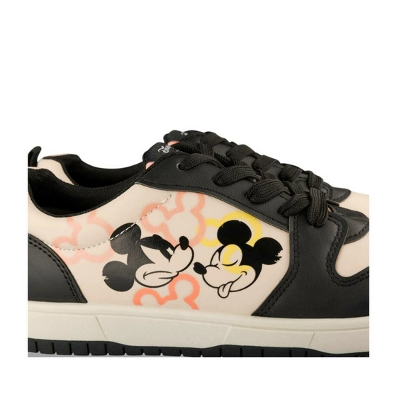 Baskets NOIR MICKEY