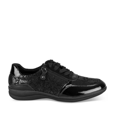 Sneakers BLACK EVITA LEATHER