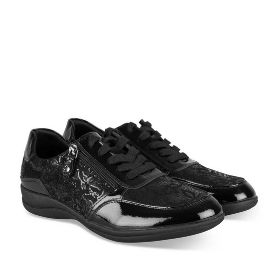 Sneakers BLACK EVITA LEATHER