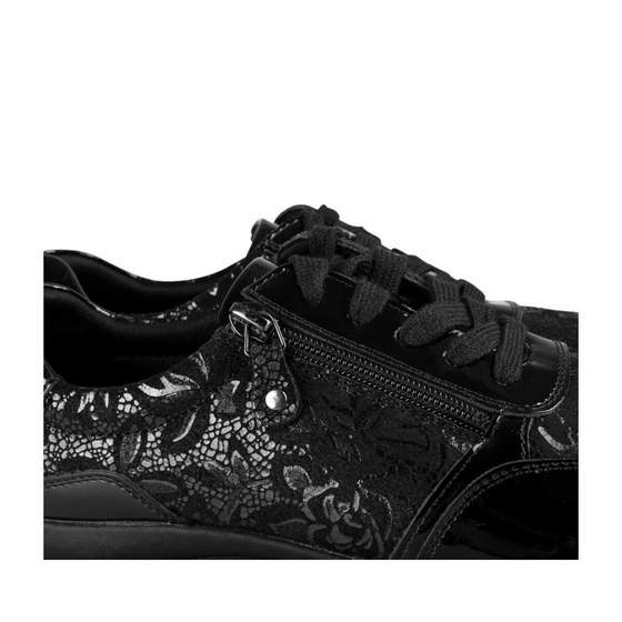 Sneakers BLACK EVITA LEATHER