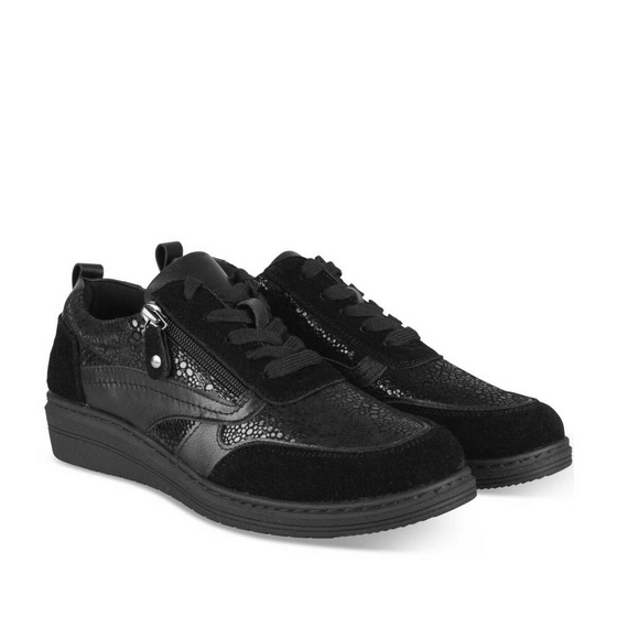 Sneakers BLACK EVITA LEATHER