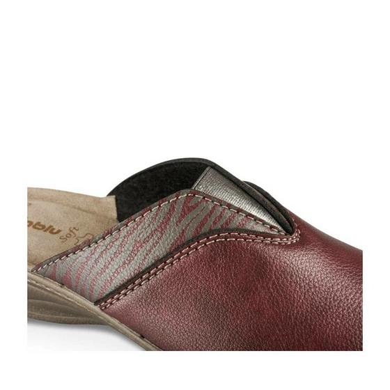 Mules BURGUNDY INBLU