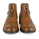 Bottines COGNAC DENIM SIDE