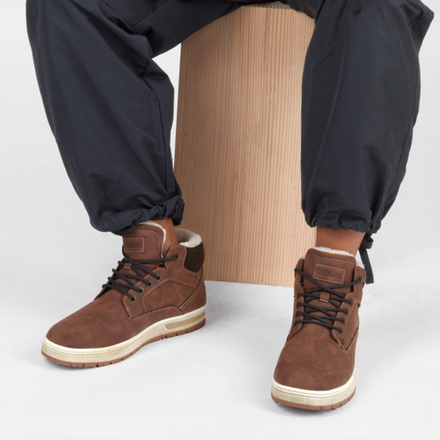 Sneakers BROWN DENIM SIDE