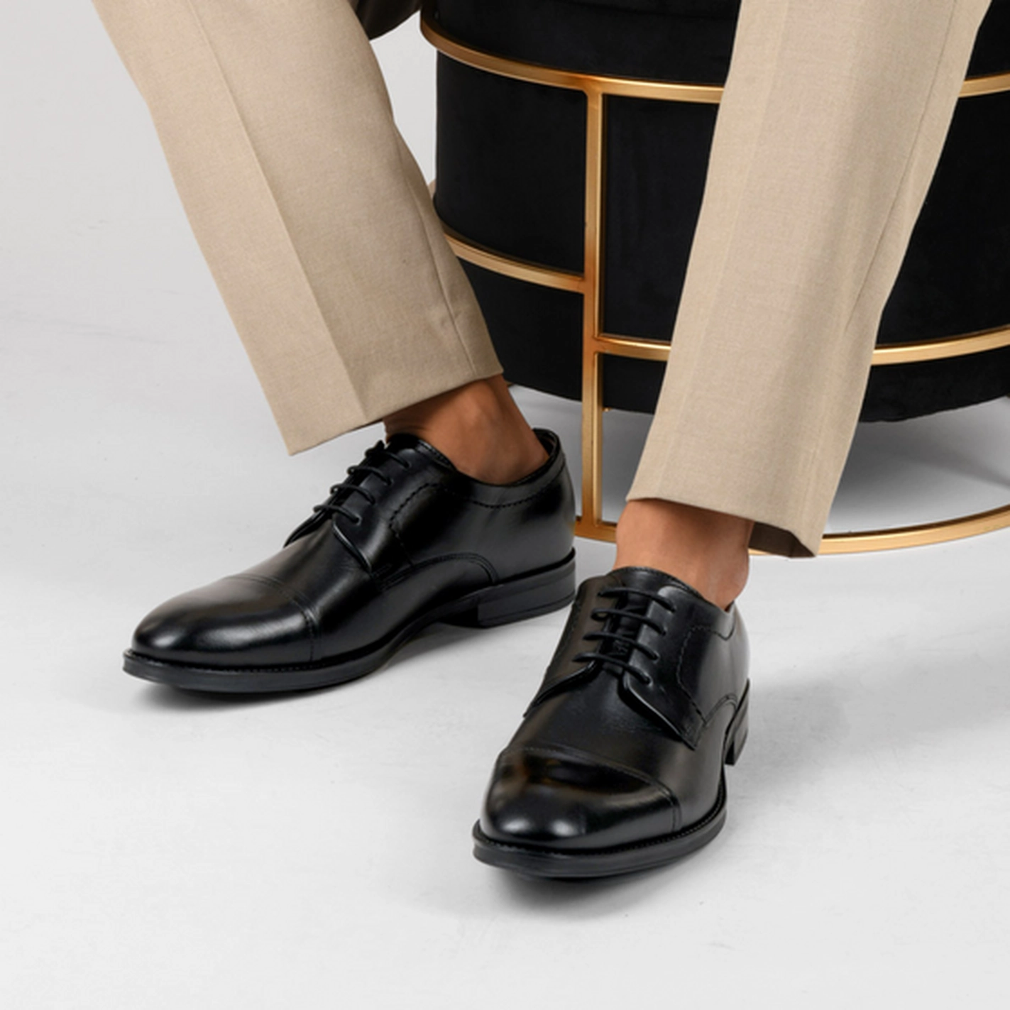 Derbies BLACK MATTEO ROSSI