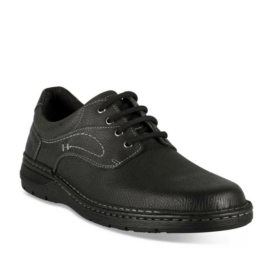 Derbies BLACK MEGIS CASUAL