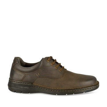 Veterschoenen KASTANJEBRUIN MEGIS CASUAL