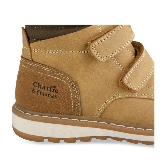 Bottines JAUNE CHARLIE & FRIENDS