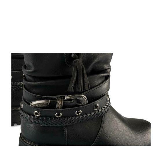 Bottines NOIR LOVELY SKULL