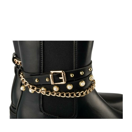 Bottines NOIR LOVELY SKULL