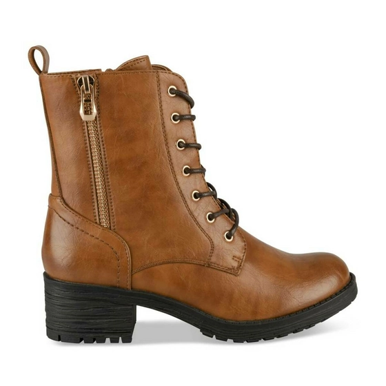 Bottines MARRON LOVELY SKULL