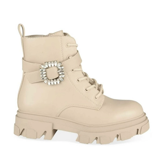 Bottines BEIGE LOVELY SKULL