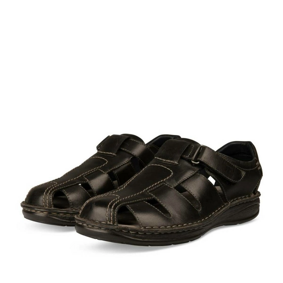 Sandals BLACK CAPE BOARD CUIR