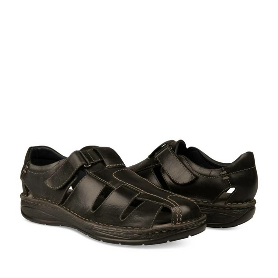 Sandals BLACK CAPE BOARD CUIR