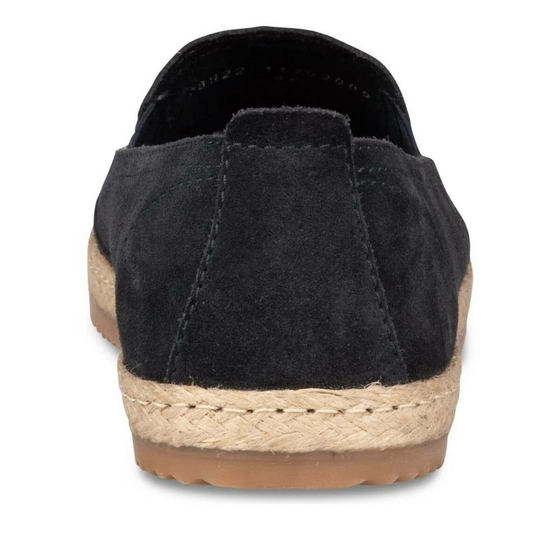 Espadrilles NAVY DENIM SIDE CUIR