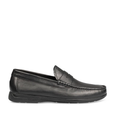 Moccasins BLACK NEOSOFT MEN LEATHER